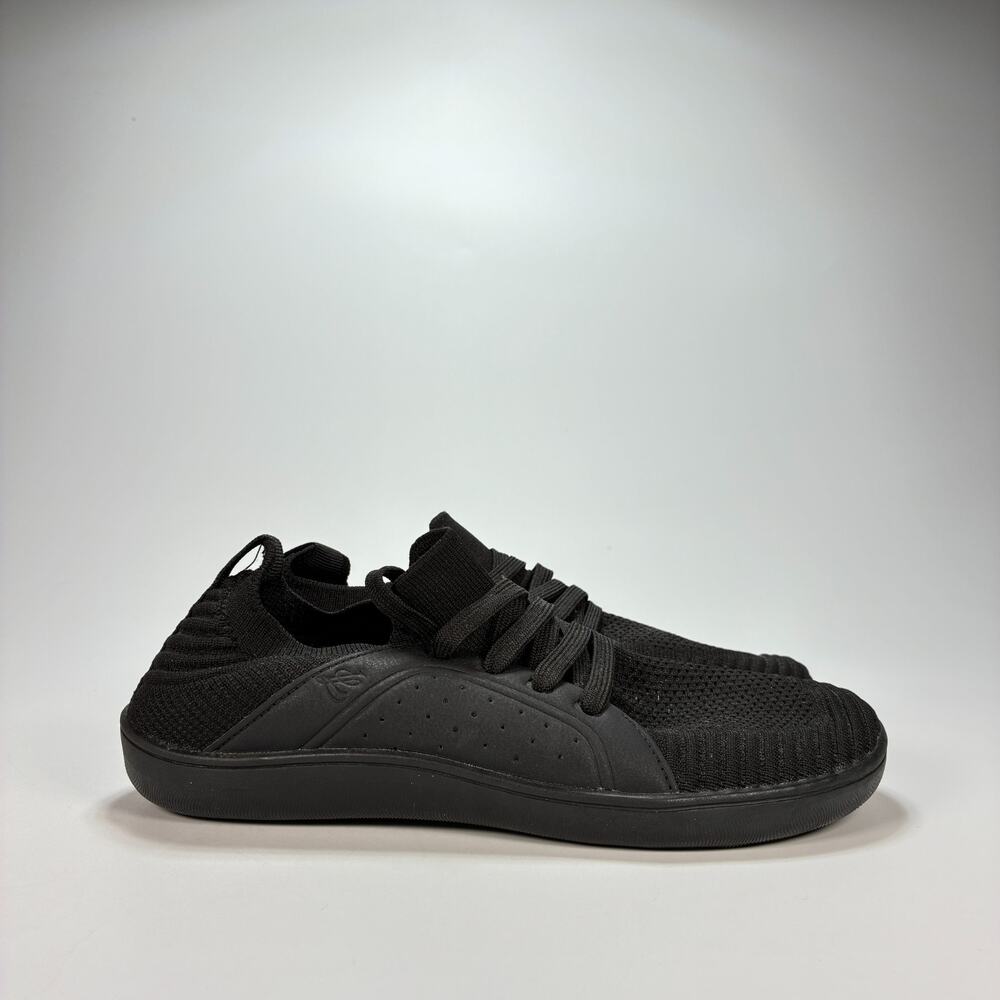 LeIsfIt Black Lightweight Lace Up Low Top Walking Shoes Women's Sz US 6.5 EU 37